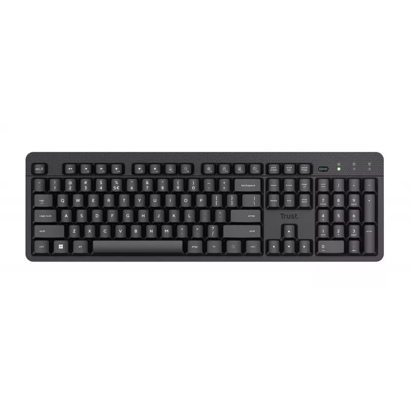 Trust Ody II toetsenbord Office RF draadloos QWERTY US English zwart