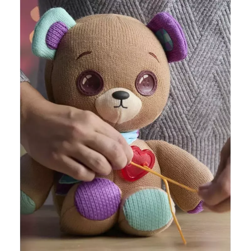 Pluche interactieve mascotte Cobi Thready Bear – bewegingsactief speelgoed met geluid en sensoren