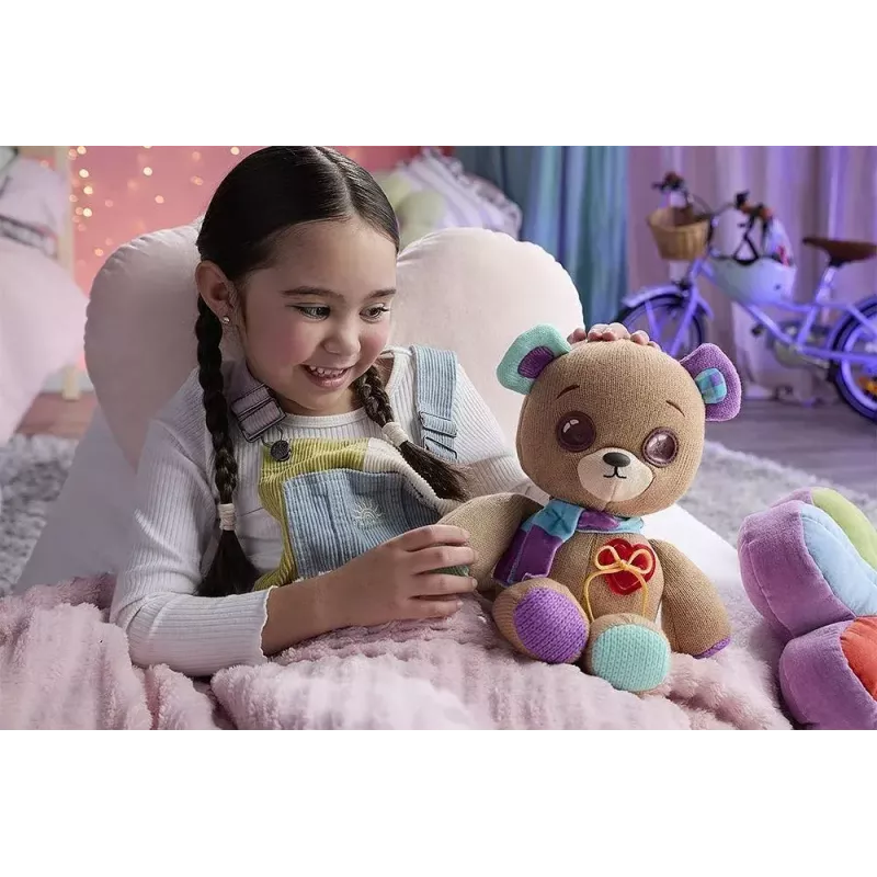 Pluche interactieve mascotte Cobi Thready Bear – bewegingsactief speelgoed met geluid en sensoren