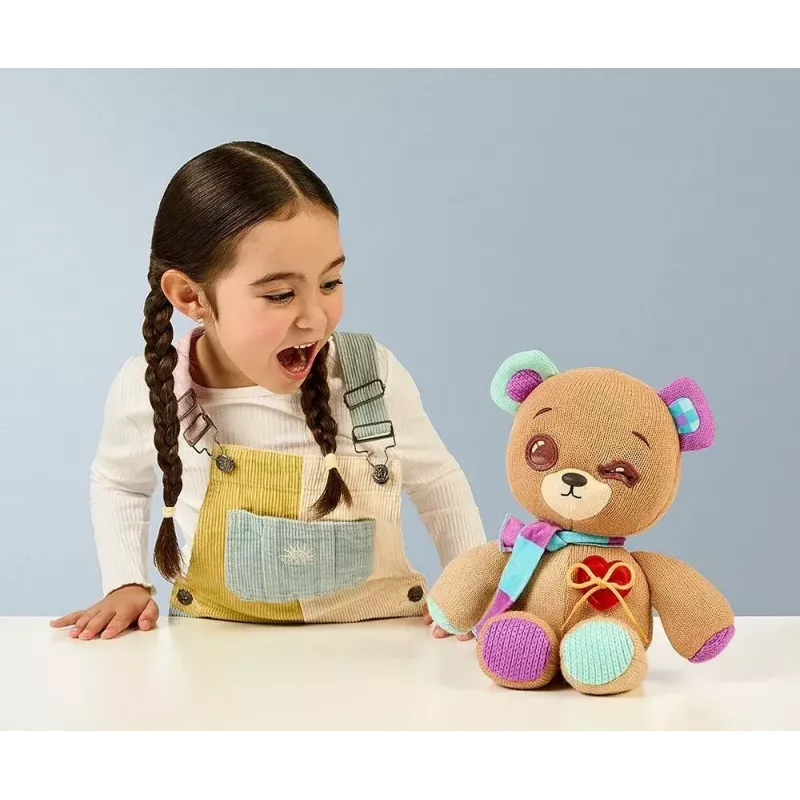 Pluche interactieve mascotte Cobi Thready Bear – bewegingsactief speelgoed met geluid en sensoren