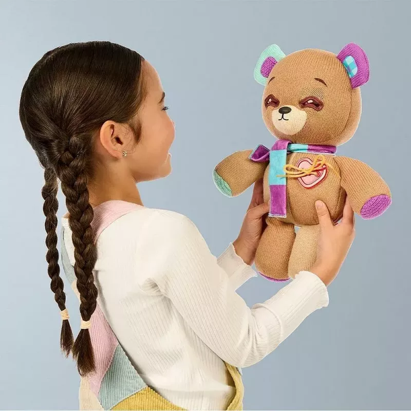 Pluche interactieve mascotte Cobi Thready Bear – bewegingsactief speelgoed met geluid en sensoren