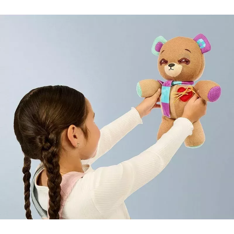 Pluche interactieve mascotte Cobi Thready Bear – bewegingsactief speelgoed met geluid en sensoren