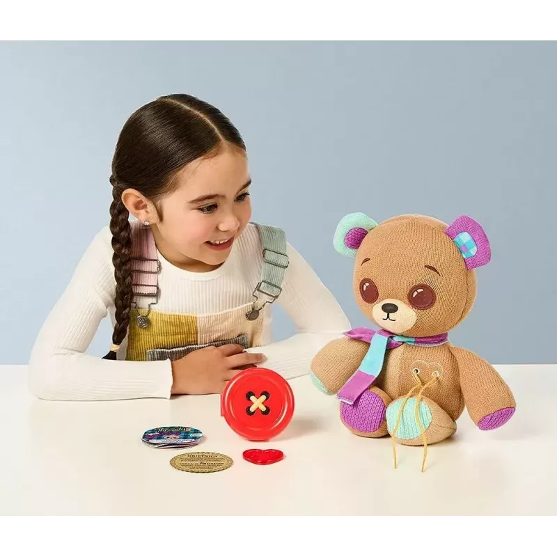 Pluche interactieve mascotte Cobi Thready Bear – bewegingsactief speelgoed met geluid en sensoren