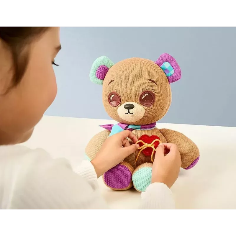Pluche interactieve mascotte Cobi Thready Bear – bewegingsactief speelgoed met geluid en sensoren