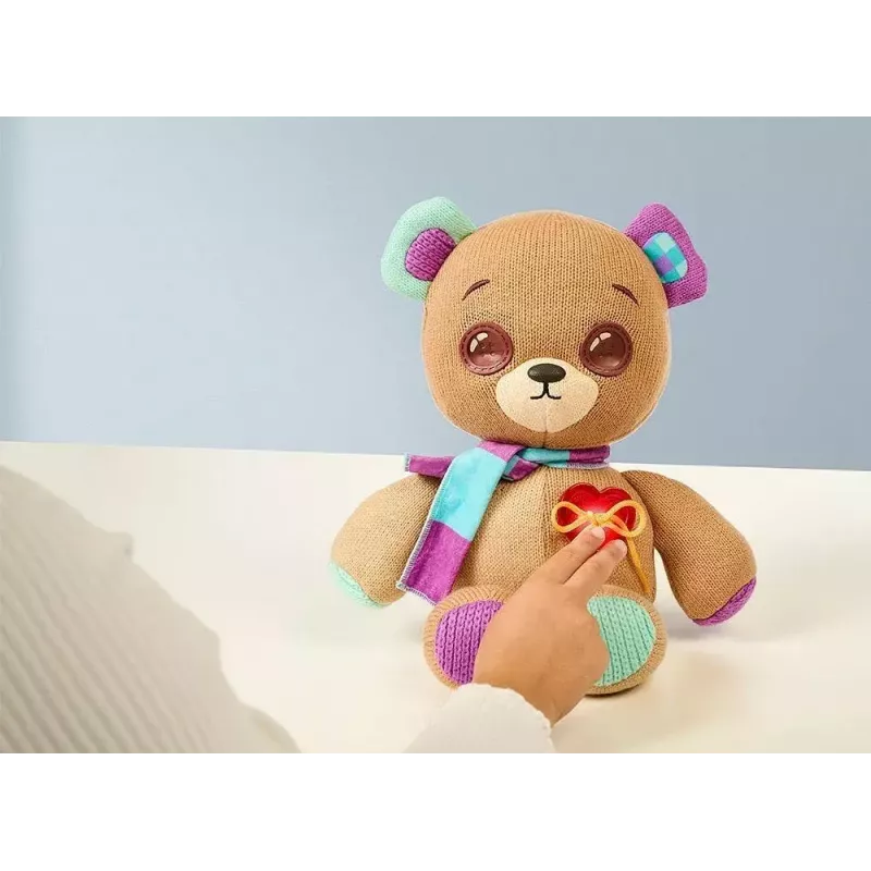 Pluche interactieve mascotte Cobi Thready Bear – bewegingsactief speelgoed met geluid en sensoren
