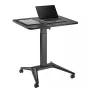 Mobiele laptoptafel MACLEAN MC-453B met pneumatische hoogteverstelling, max. hoogte 109 cm, draagvermogen 8 kg