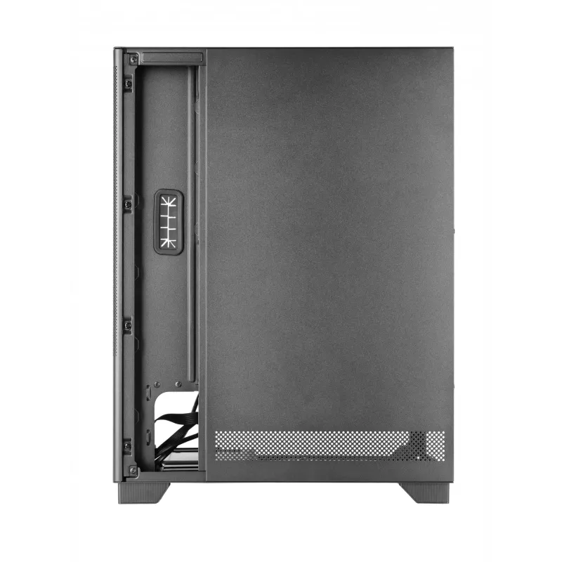 Tacens 2SAGITTA20 Midi Tower computerbehuizing, zwart, 3 x 120 mm ventilatoren