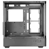 PC-behuizing TACENS Mars Gaming MCLCDPRO midi tower – zwart, IPS 7,2 inch display, voeding onderaan, ATX/Micro‑ATX/Mini‑ITX ondersteuning