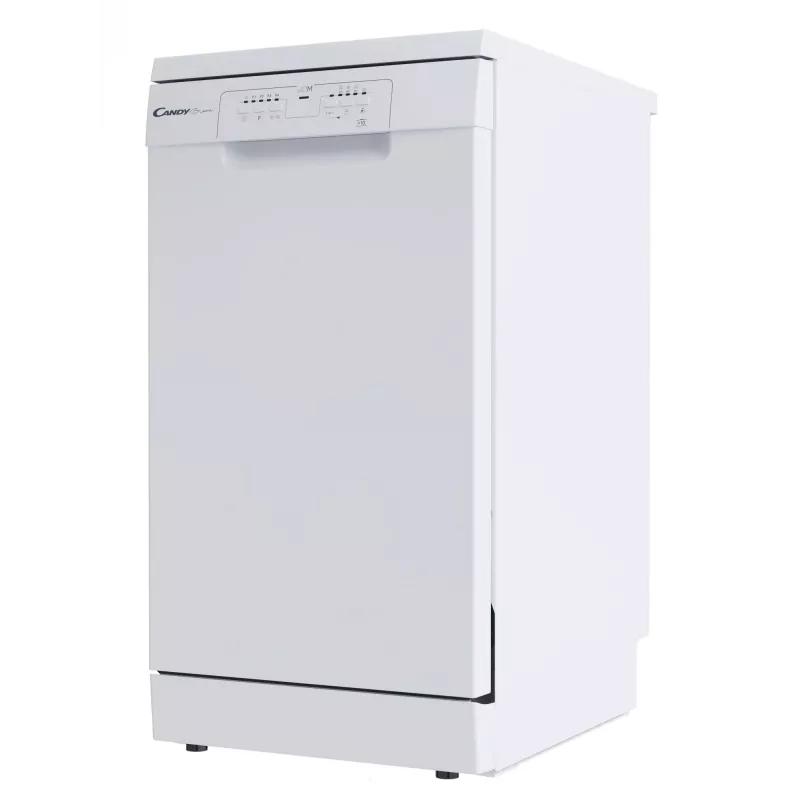 Vrijstaande smalle vaatwasser CANDY Brava CDPH 2L1049W — 10 couverts, 45 cm, 49 dB, energieklasse E