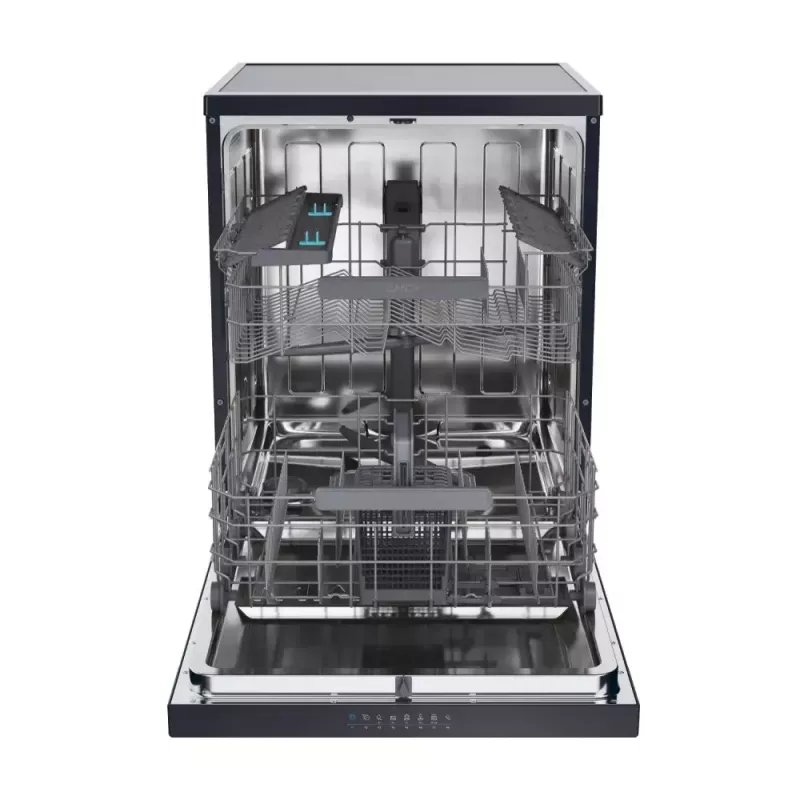 Vrijstaande vaatwasser CANDY CF 5C6F0B — 15 couverts, 46 dB, full size (60 cm), zwart