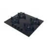 Candy CVW6BB kookplaat zwart inbouw 59,5 cm gas 4 zone(s)