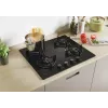 Candy CVW6BB kookplaat zwart inbouw 59,5 cm gas 4 zone(s)