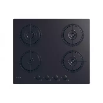 Candy CVW6BB kookplaat zwart inbouw 59,5 cm gas 4 zone(s)