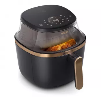 Philips 3000 Series NA342/00 heteluchtfriteuse — 7,2 L, 2000 W, 16 programma's, touchbediening, zwart goud