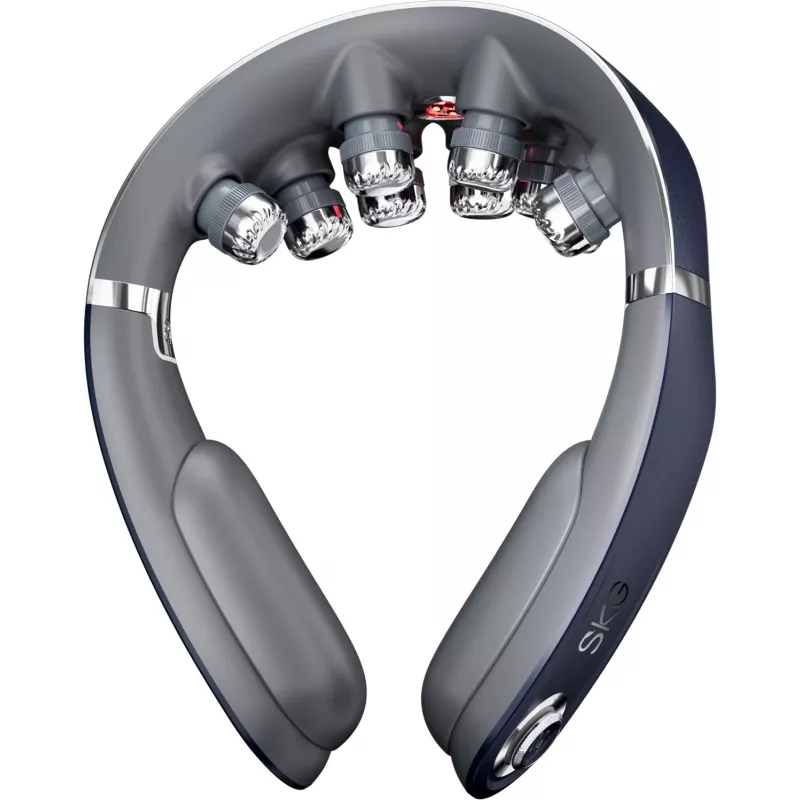 Massageapparaat SKG G7-Pro-Fold Blue Combo compressie kneden vibratie