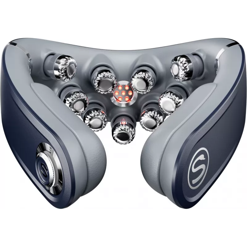 Massageapparaat SKG G7-Pro-Fold Blue Combo compressie kneden vibratie