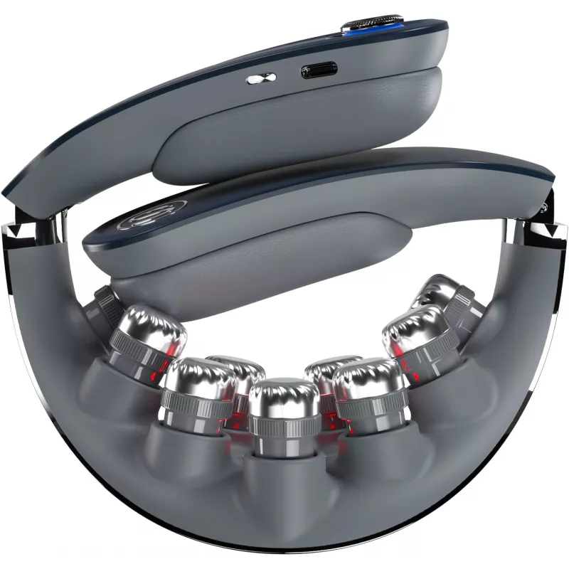 Massageapparaat SKG G7-Pro-Fold Blue Combo compressie kneden vibratie