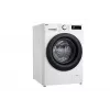 LG F4DR509SBW was-droogcombinatie vrijstaand frontlader zwart, wit