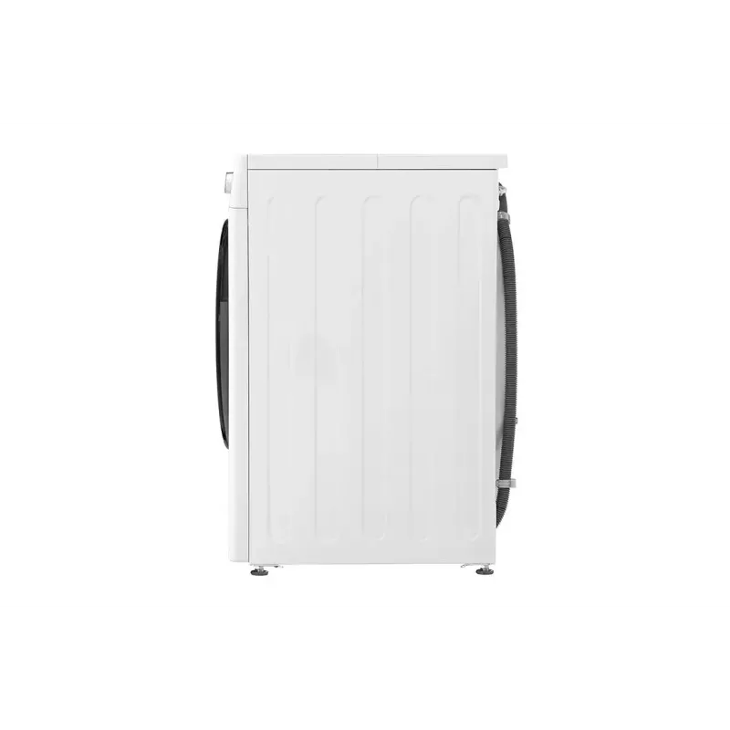 LG F4DR509SBW was-droogcombinatie vrijstaand frontlader zwart, wit