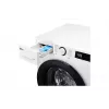 LG F4DR509SBW was-droogcombinatie vrijstaand frontlader zwart, wit