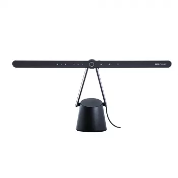 Monitorlamp BenQ PianoLight R zwart – 1070 lm, USB-gevoed, 120×367×628 mm