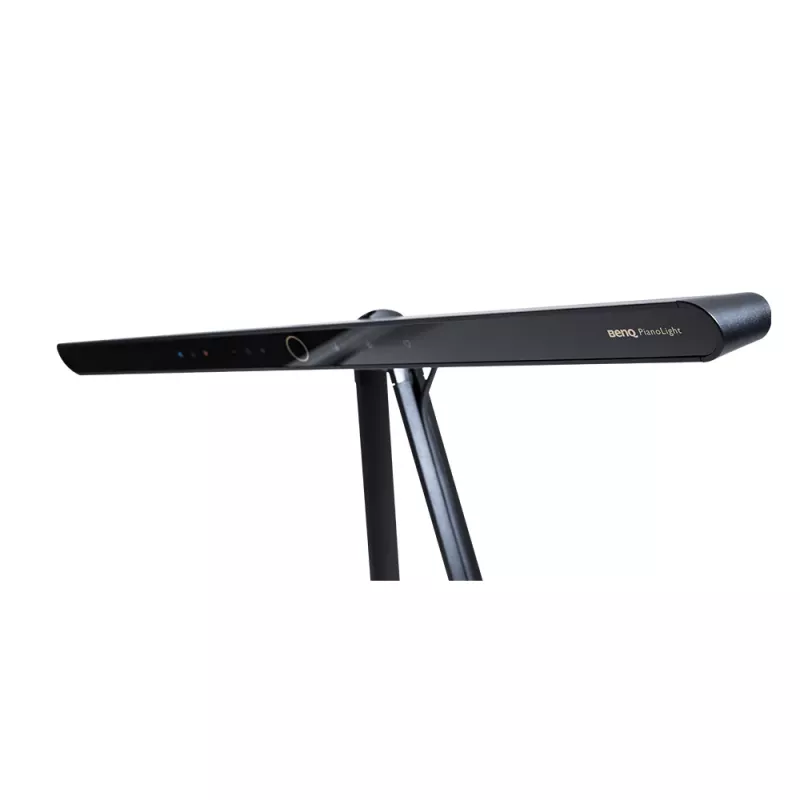 Monitorlamp BenQ PianoLight R zwart – 1070 lm, USB-gevoed, 120×367×628 mm