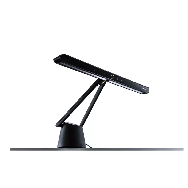 Monitorlamp BenQ PianoLight R zwart – 1070 lm, USB-gevoed, 120×367×628 mm