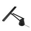 Monitorlamp BenQ PianoLight R zwart – 1070 lm, USB-gevoed, 120×367×628 mm