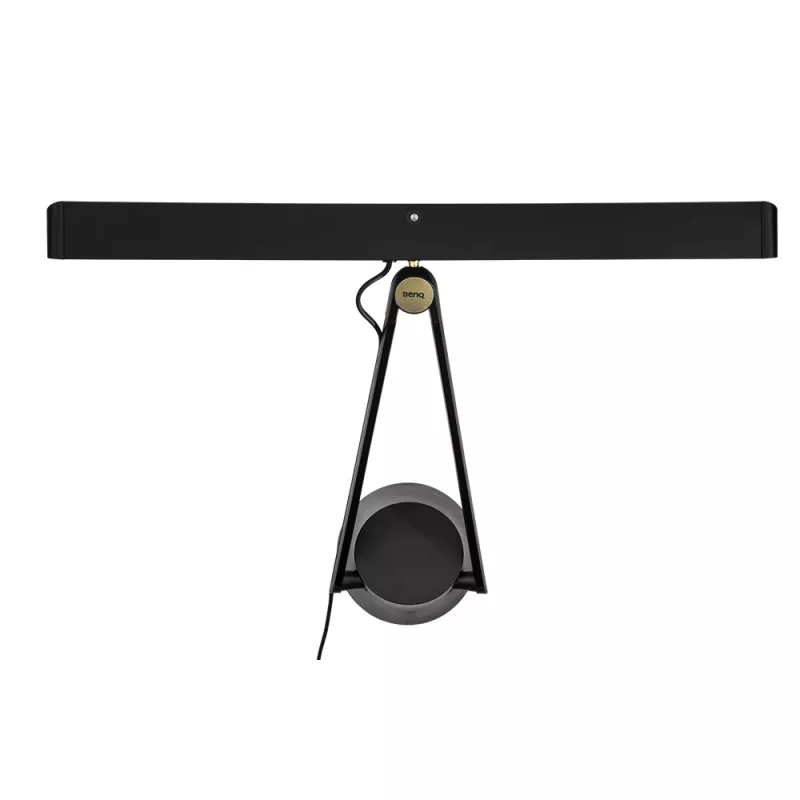 Monitorlamp BenQ PianoLight R zwart – 1070 lm, USB-gevoed, 120×367×628 mm