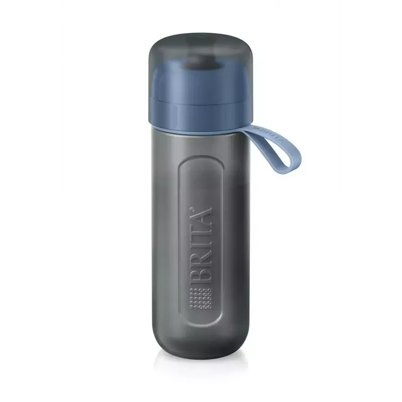BRITA Active 1052250 filterfles met 2 filterschijven, pastelblauw