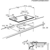 Electrolux KGG75362K zwart inbouw 75 cm gas 5 zone(s)
