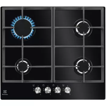 Electrolux KGG6426K zwart inbouw 56 cm gas 4 zones