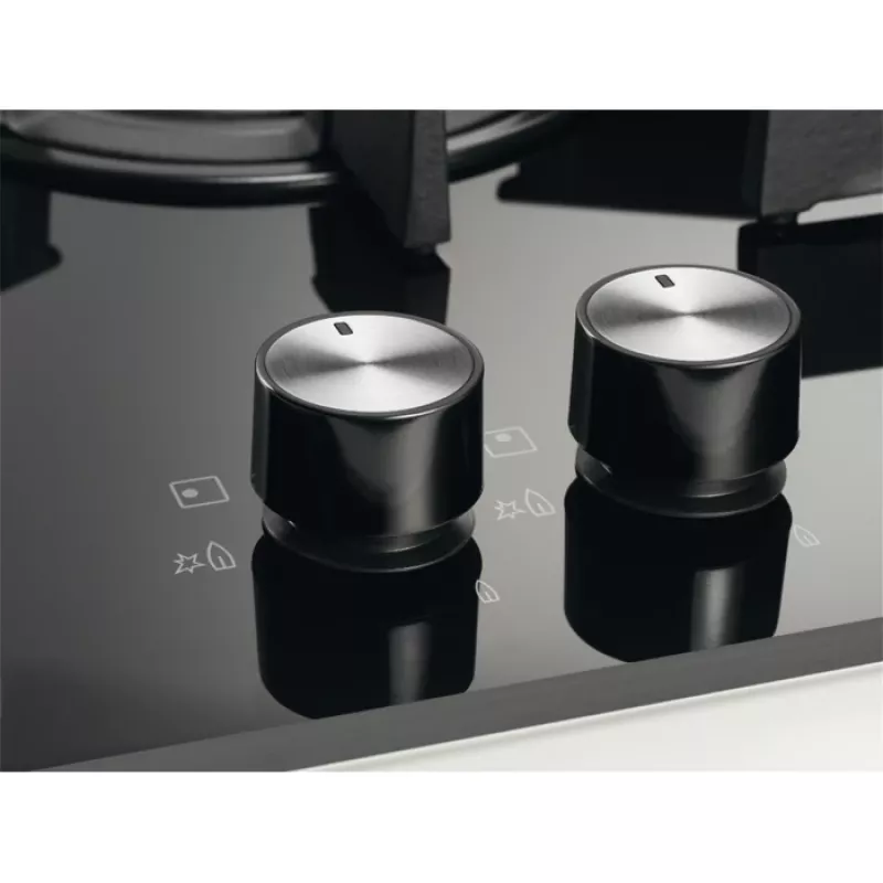 Electrolux EGC3322NVK zwart inbouw gas 2 zones