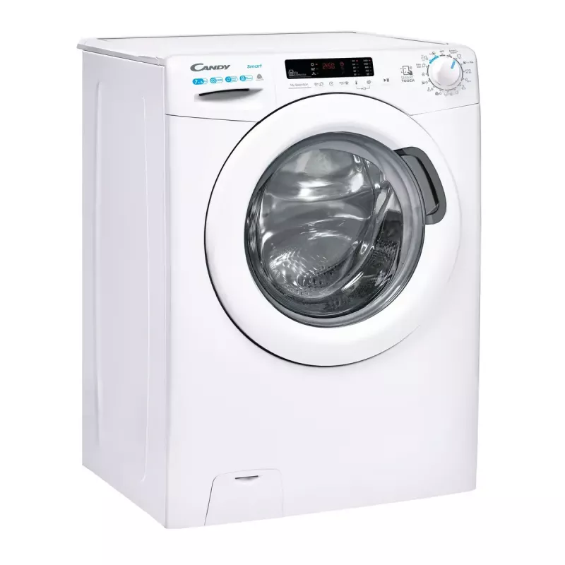Candy Smart CSWS 4752DWE/1-S was-droogcombinatie vrijstaand frontlader wit