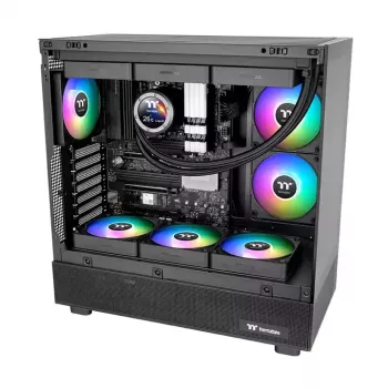 Ventilator Thermaltake CT120 EX Reverse ARGB Sync 12 cm, zwart
