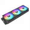 Thermaltake CT120 EX Reverse ARGB Sync CL-F192-PL12SW-A behuizingsventilatoren, 120 mm, hydraulisch lager, verpakking van 3 stuks, zwart