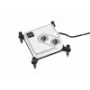 Waterblok Alphacool Core 1 Aurora messing koper nikkel transparant wit 72mm