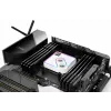 Waterblok Alphacool Core 1 Aurora messing koper nikkel transparant wit 72mm
