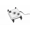 Waterblok Alphacool Core 1 Aurora messing koper nikkel transparant wit 72mm
