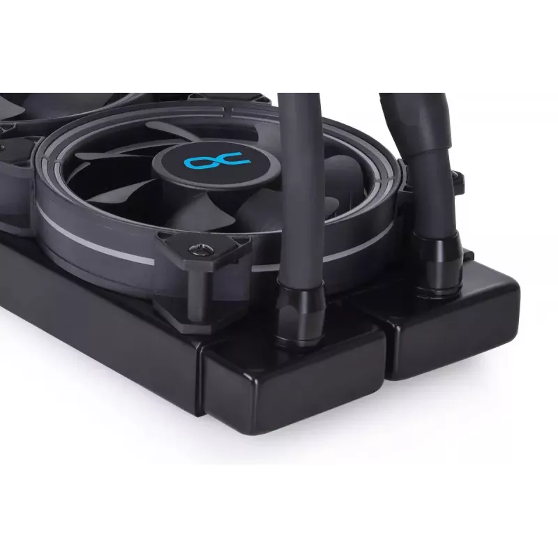 All-in-One vloeistofkoeler Alphacool Eisbaer Aurora LT240 12 cm zwart