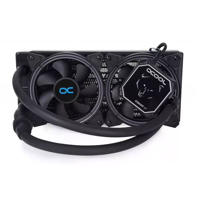 All-in-One vloeistofkoeler Alphacool Eisbaer Aurora LT240 12 cm zwart