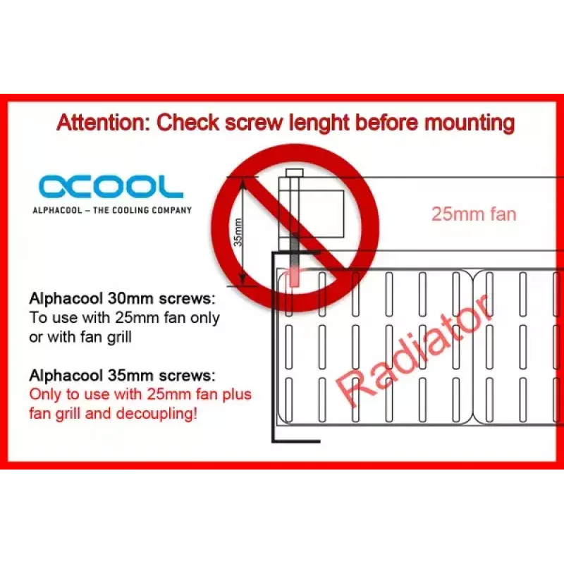 Koellichaam Alphacool NexXxoS XT45