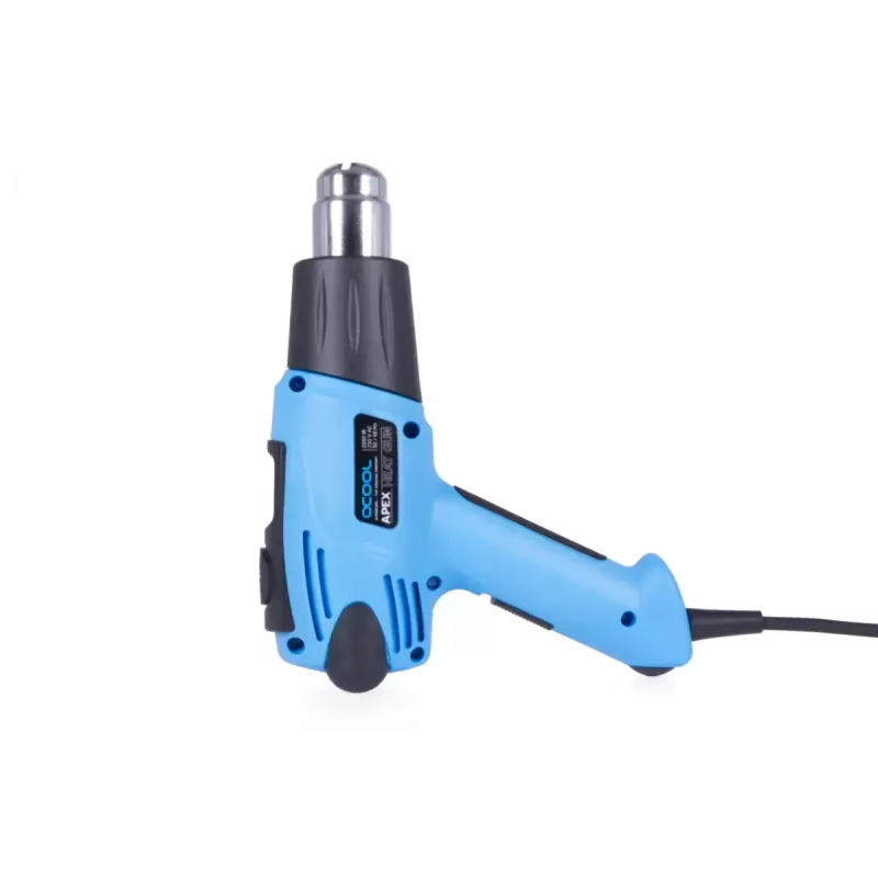 Heteluchtblazer Alphacool 10178 650 °C 2000 W zwart blauw