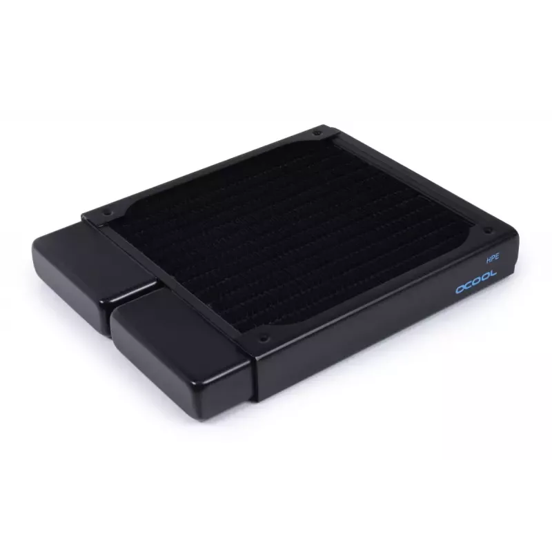Radiator Alphacool 14435 messing koper roestvrij staal zwart 120 mm