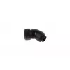 Alphacool Eiszapfen 17407 45-graden draaibare Hard Tube-fitting, G1/4 male naar 13 mm buitendiameter, dieepzwart