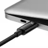USB-C naar USB-C kabel Baseus Tungsten Gold 240W 3m