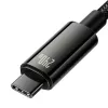 USB-C naar USB-C kabel Baseus Tungsten Gold 240W 3m
