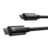USB-C naar USB-C kabel Baseus Tungsten Gold 240W 3m