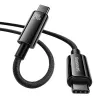 USB-C naar USB-C kabel Baseus Tungsten Gold 240W 3m