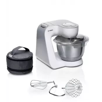Keukenmachine Bosch Serie 4 MUM58200 — 1000 W, 3,9 L roestvrijstalen kom, wit